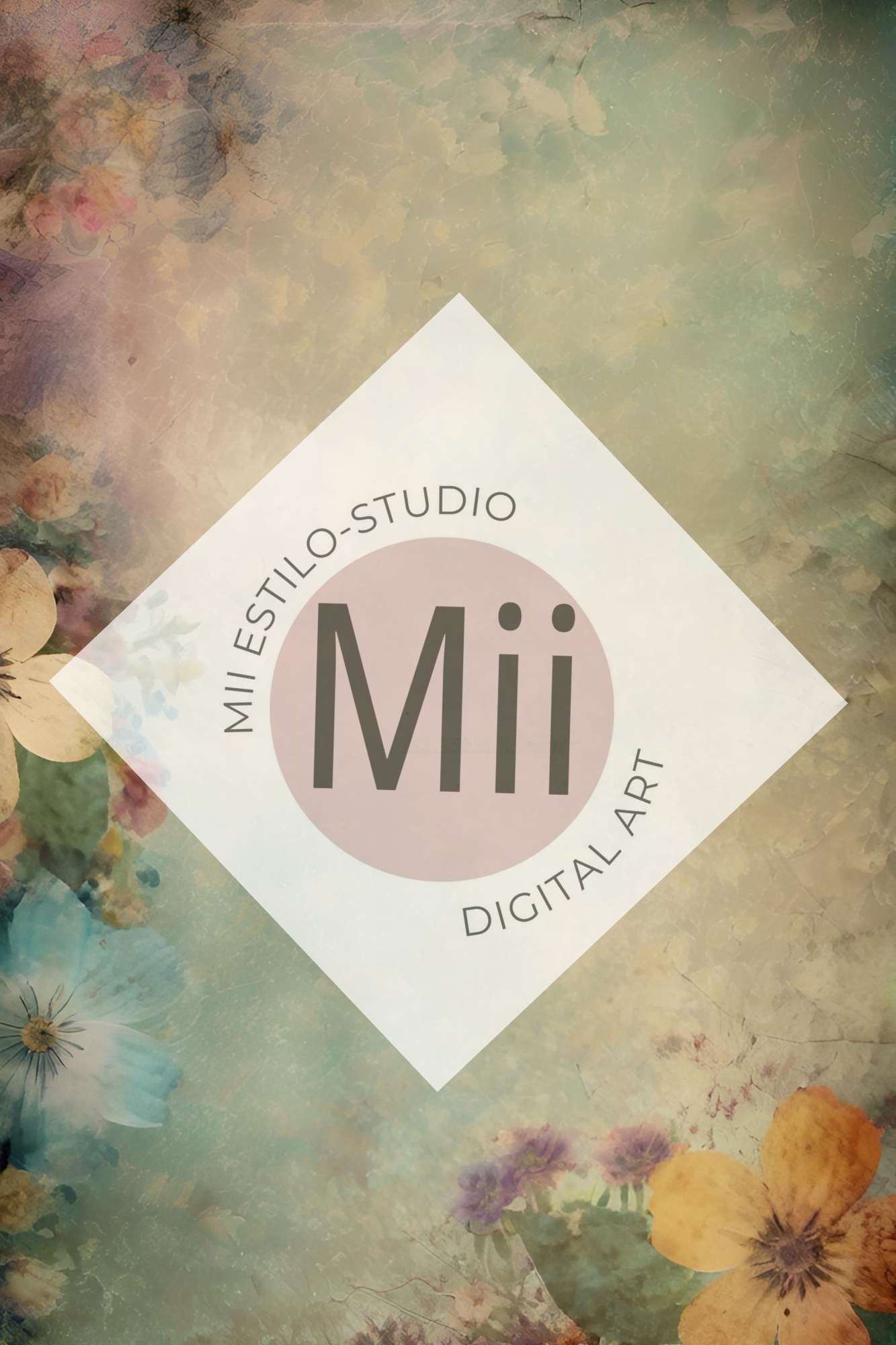Alena Flower Handcrafted Canvas Style Digital Backdrops, Maternity Photoshoot Backgrounds, Flower Texture Overlays, Flower Fine Art Backdrop Designs, Photoshop Overlay Textures - Mii - Estilo