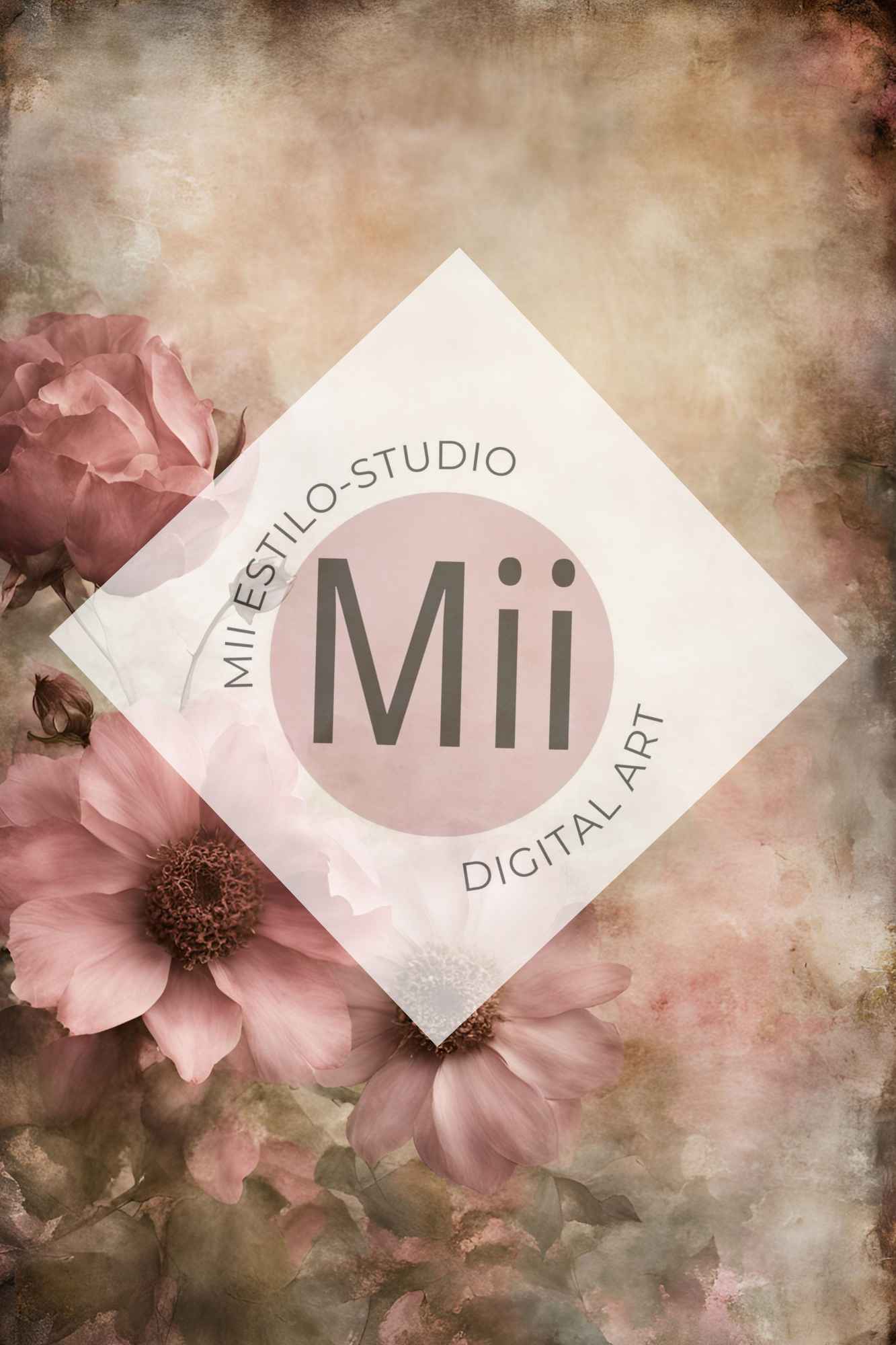 Alyssum Flower Handcrafted Canvas Style Digital Backdrops, Maternity Photoshoot Backgrounds, Flower Texture Overlays, Flower Fine Art Backdrop Designs, Photoshop Overlay Textures - Mii - Estilo