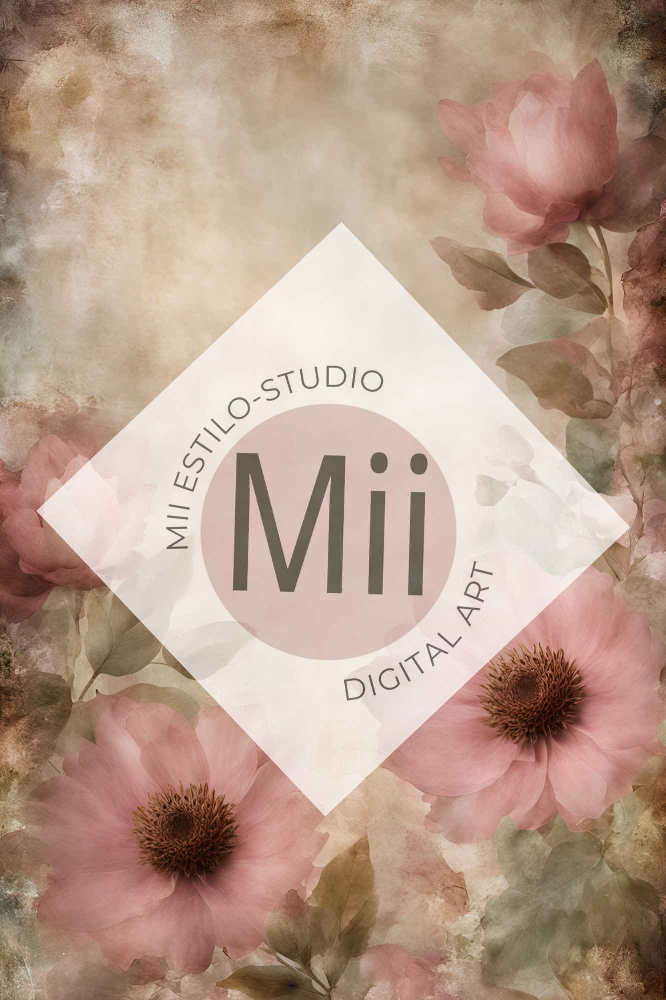 Alyssum Flower Handcrafted Canvas Style Digital Backdrops, Maternity Photoshoot Backgrounds, Flower Texture Overlays, Flower Fine Art Backdrop Designs, Photoshop Overlay Textures - Mii - Estilo