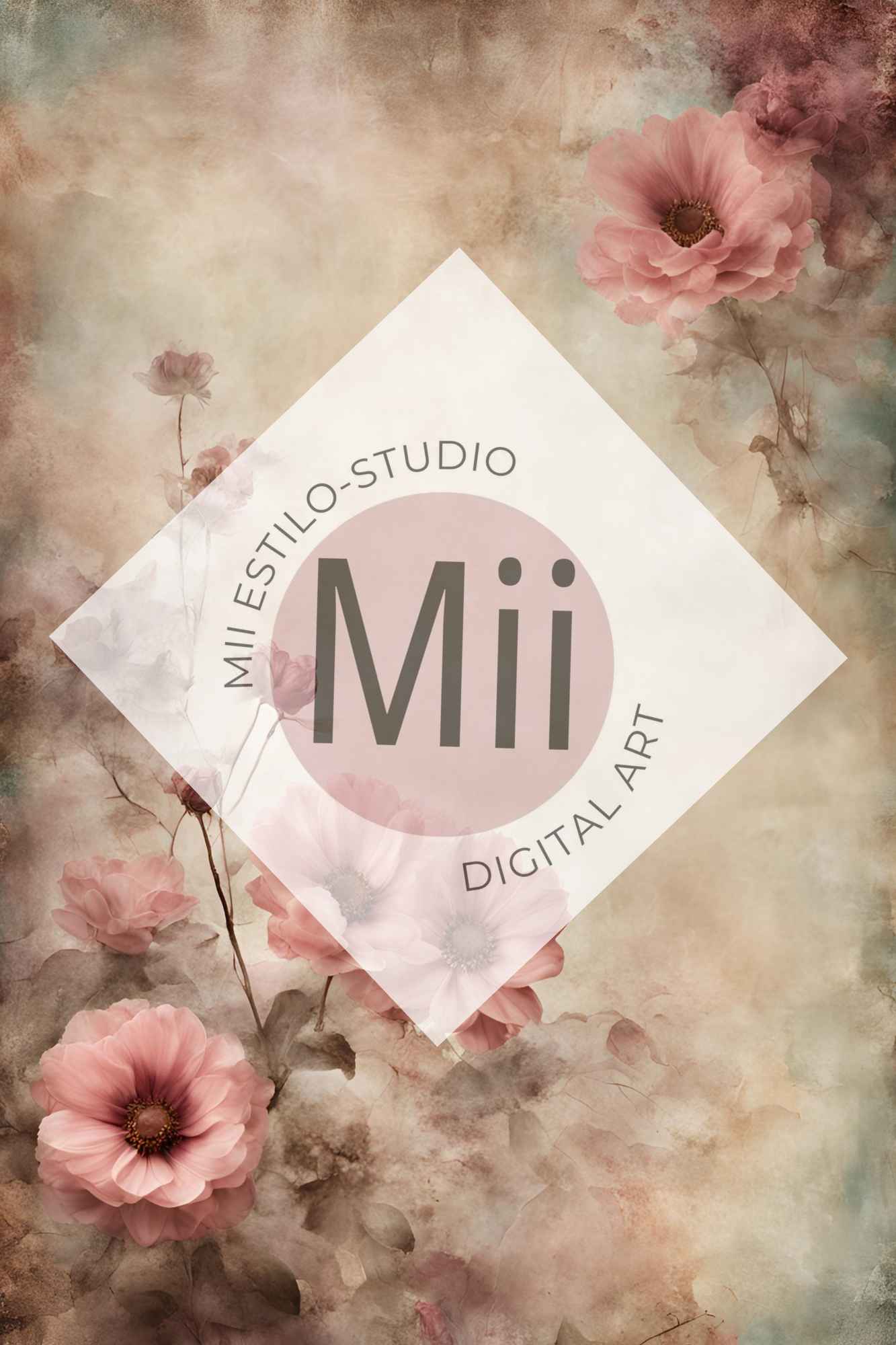 Alyssum Flower Handcrafted Canvas Style Digital Backdrops, Maternity Photoshoot Backgrounds, Flower Texture Overlays, Flower Fine Art Backdrop Designs, Photoshop Overlay Textures - Mii - Estilo