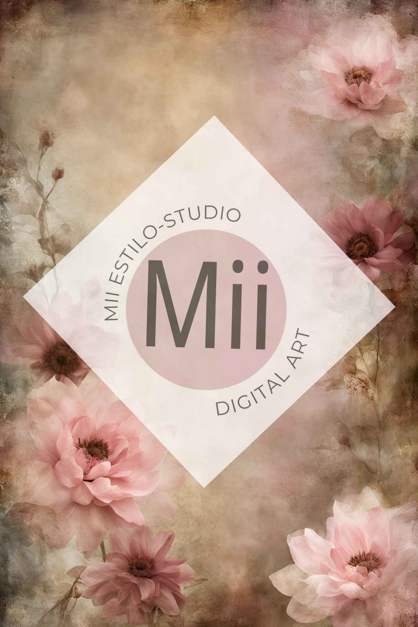Alyssum Flower Handcrafted Canvas Style Digital Backdrops, Maternity Photoshoot Backgrounds, Flower Texture Overlays, Flower Fine Art Backdrop Designs, Photoshop Overlay Textures - Mii - Estilo