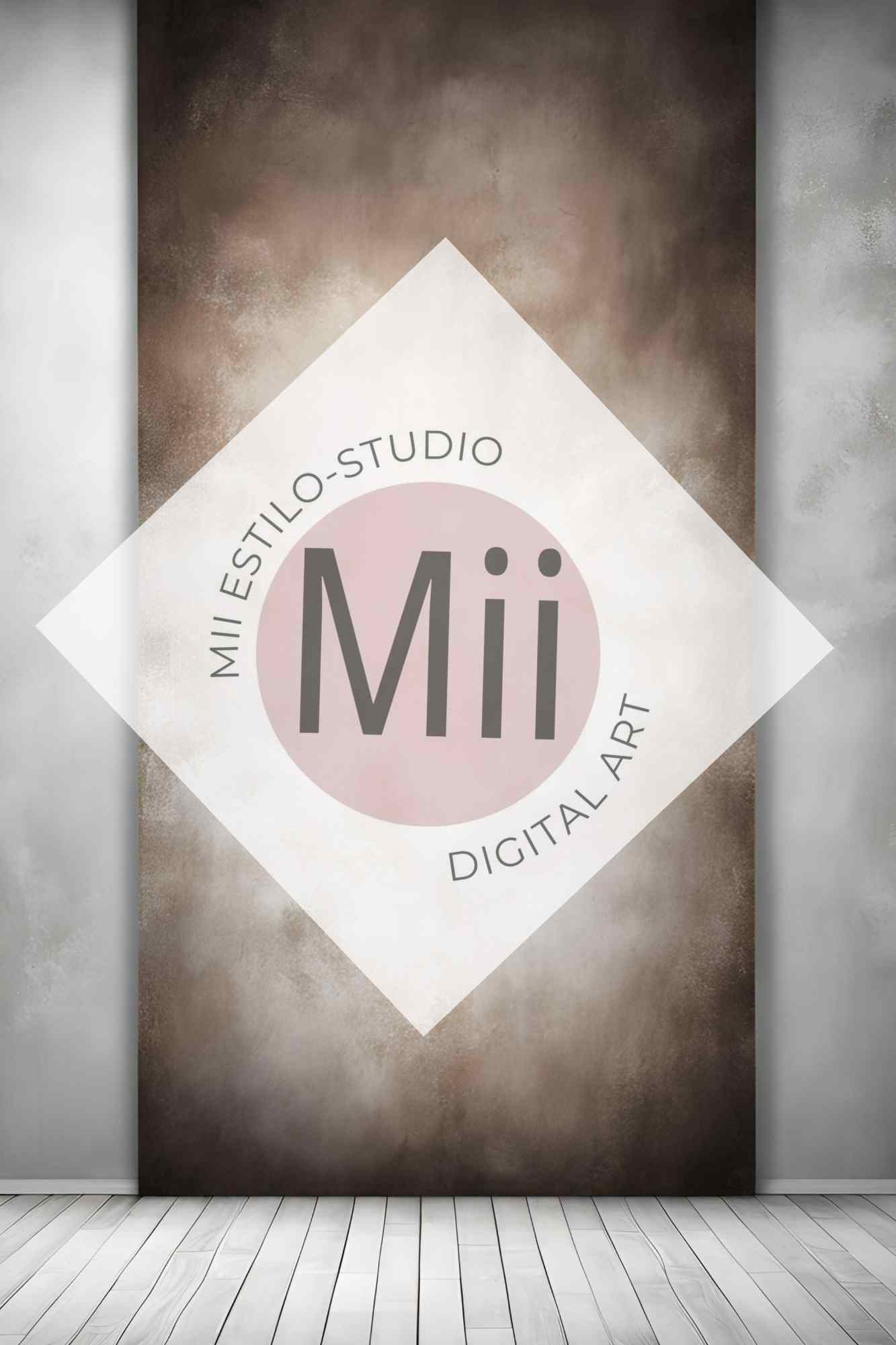 Amaranth Light Vintage Fine Art Digital Backdrop – Soft Neutral Photography Background for Photoshop - Mii - Estilo