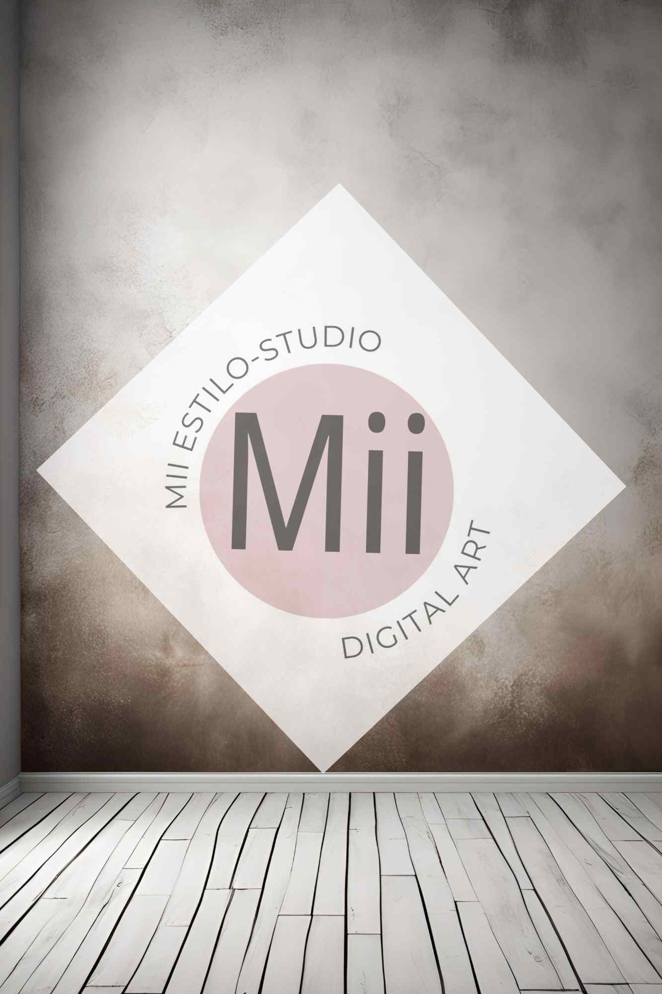 Amaranth Light Vintage Fine Art Digital Backdrop – Soft Neutral Photography Background for Photoshop - Mii - Estilo