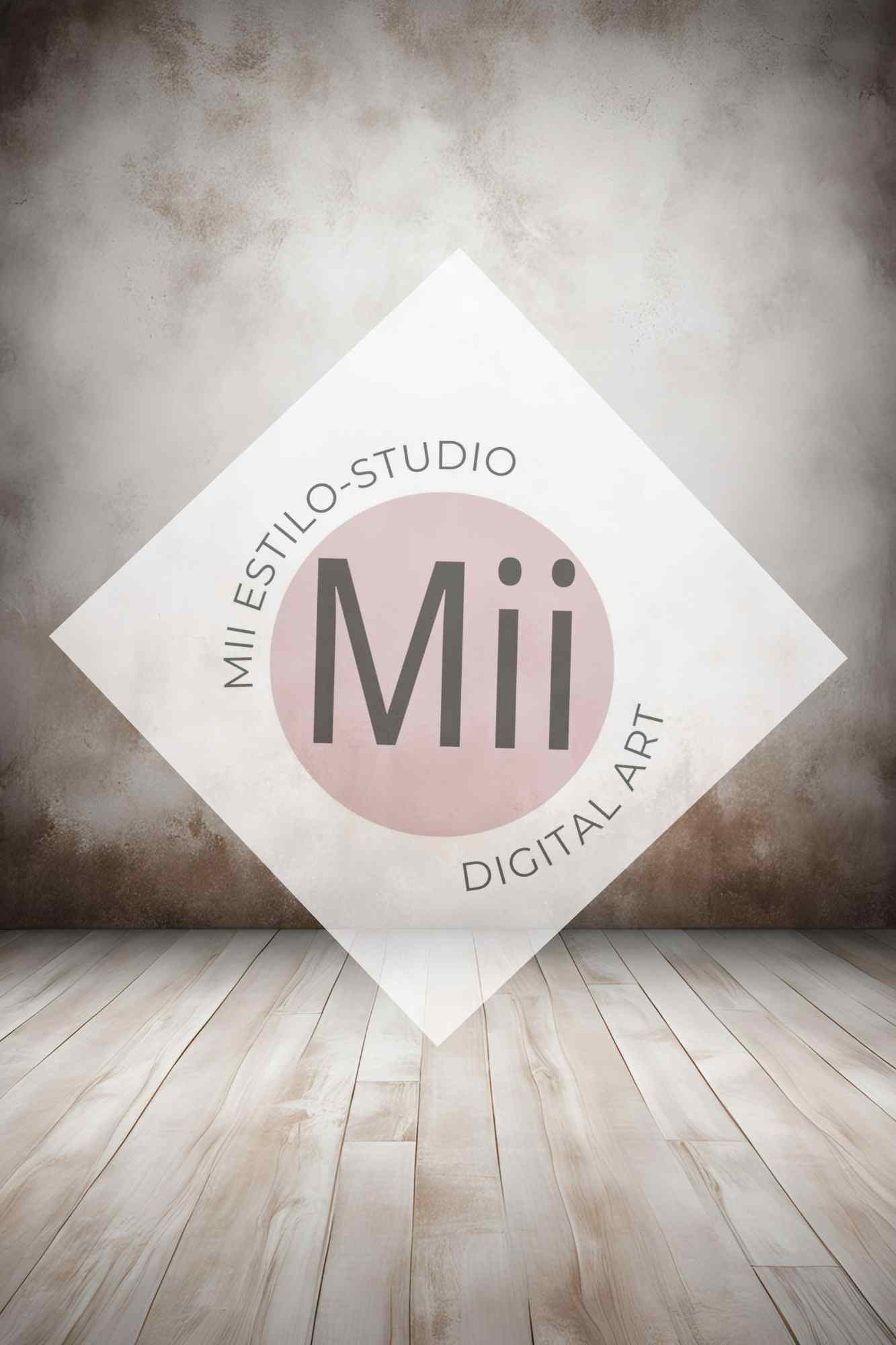 Amaranth Light Vintage Fine Art Digital Backdrop – Soft Neutral Photography Background for Photoshop - Mii - Estilo