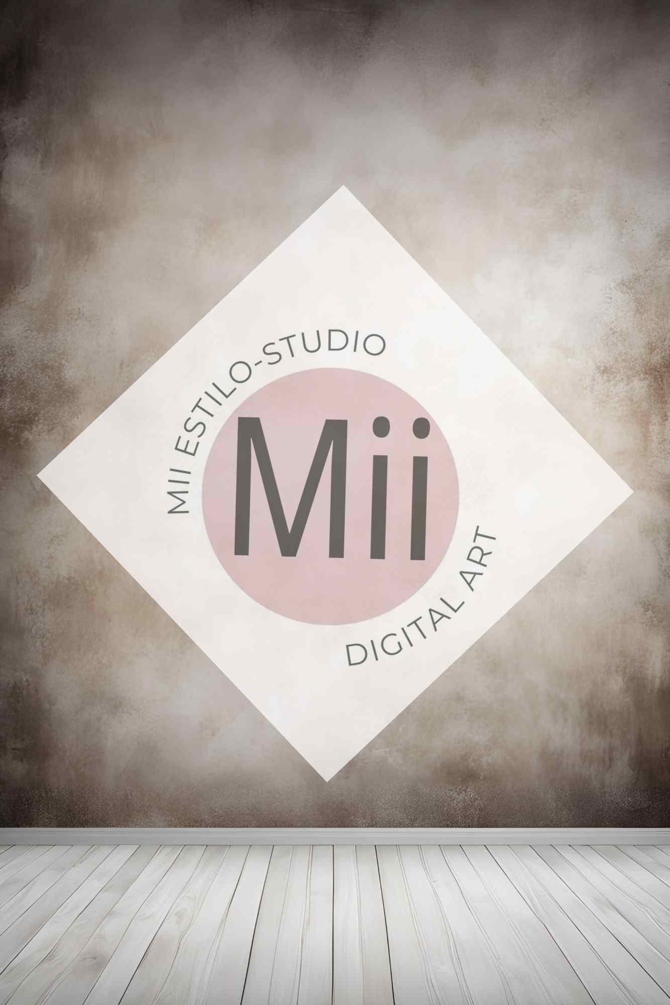 Amaranth Light Vintage Fine Art Digital Backdrop – Soft Neutral Photography Background for Photoshop - Mii - Estilo