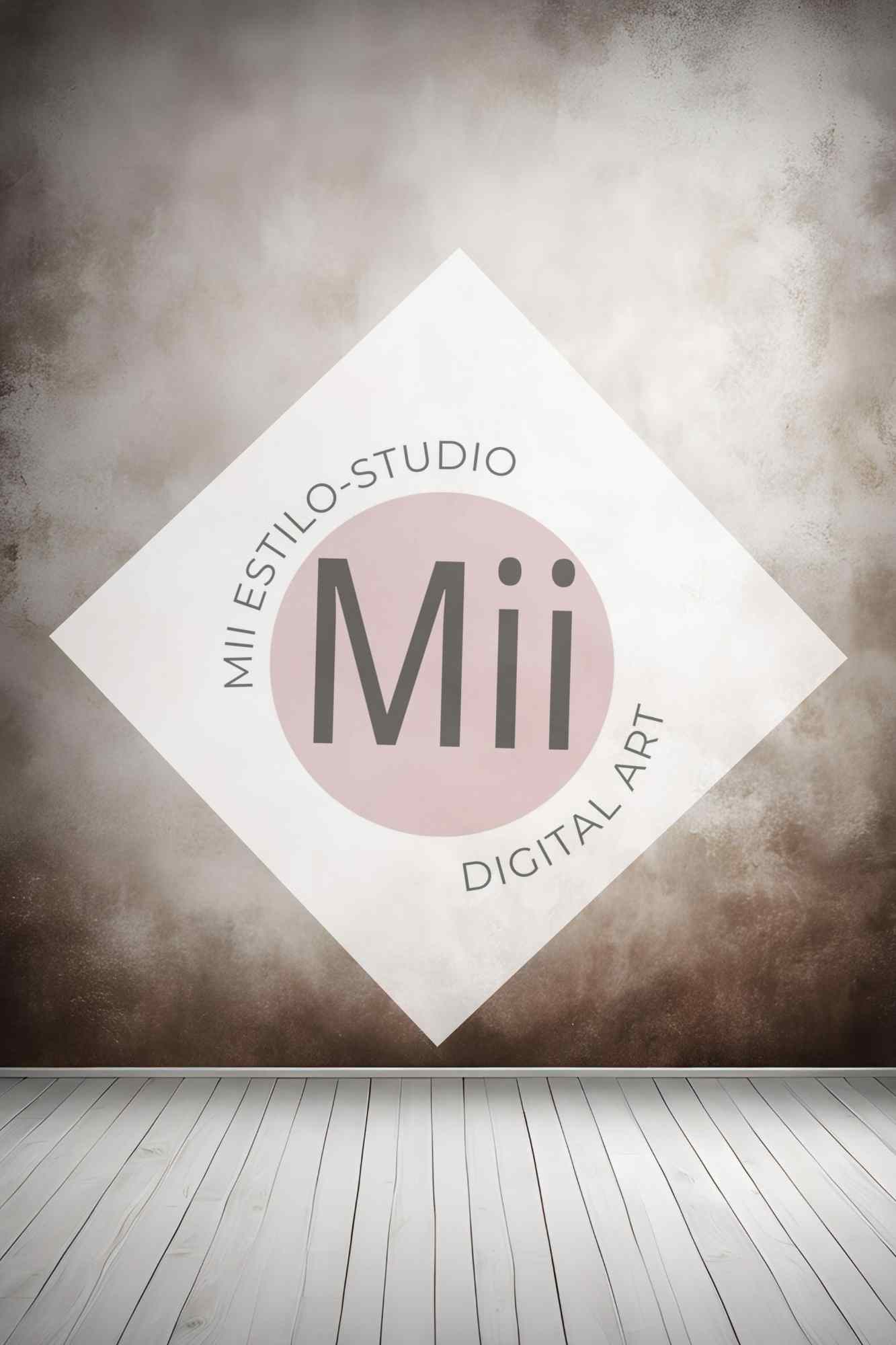 Amaranth Light Vintage Fine Art Digital Backdrop – Soft Neutral Photography Background for Photoshop - Mii - Estilo