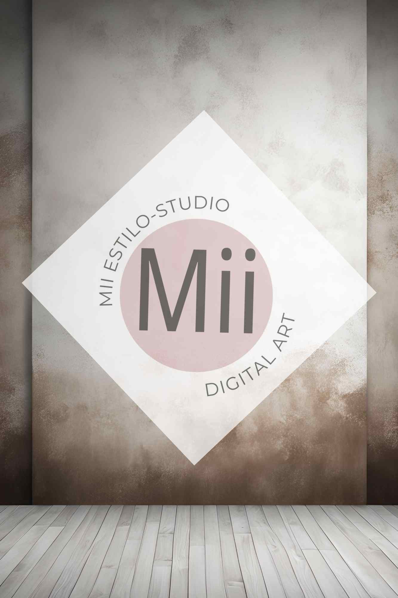 Amaranth Light Vintage Fine Art Digital Backdrop – Soft Neutral Photography Background for Photoshop - Mii - Estilo