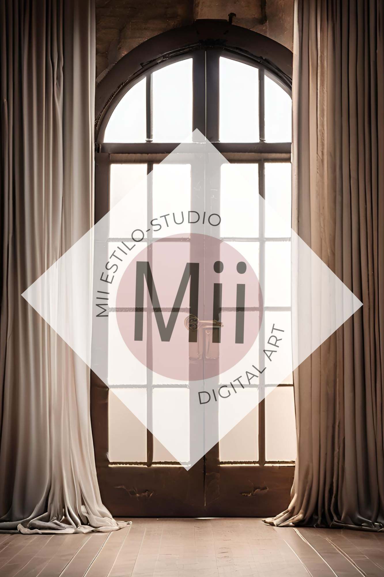 BohoCallela Browntone romantic 15 digital backdrops - Mii Estilo Studio, digital background, photoshop - Mii - Estilo