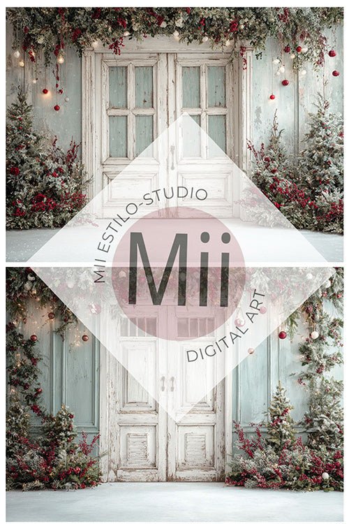 Elegant Fine Art Holiday Backgrounds for Portrait Photography - Mii - Estilo
