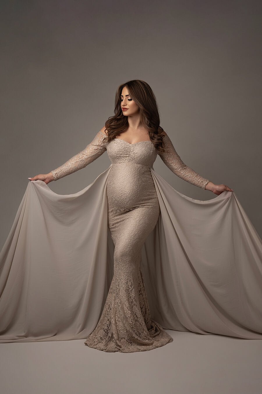 Cliantha Maternity Dress - Azur – Mii-Estilo