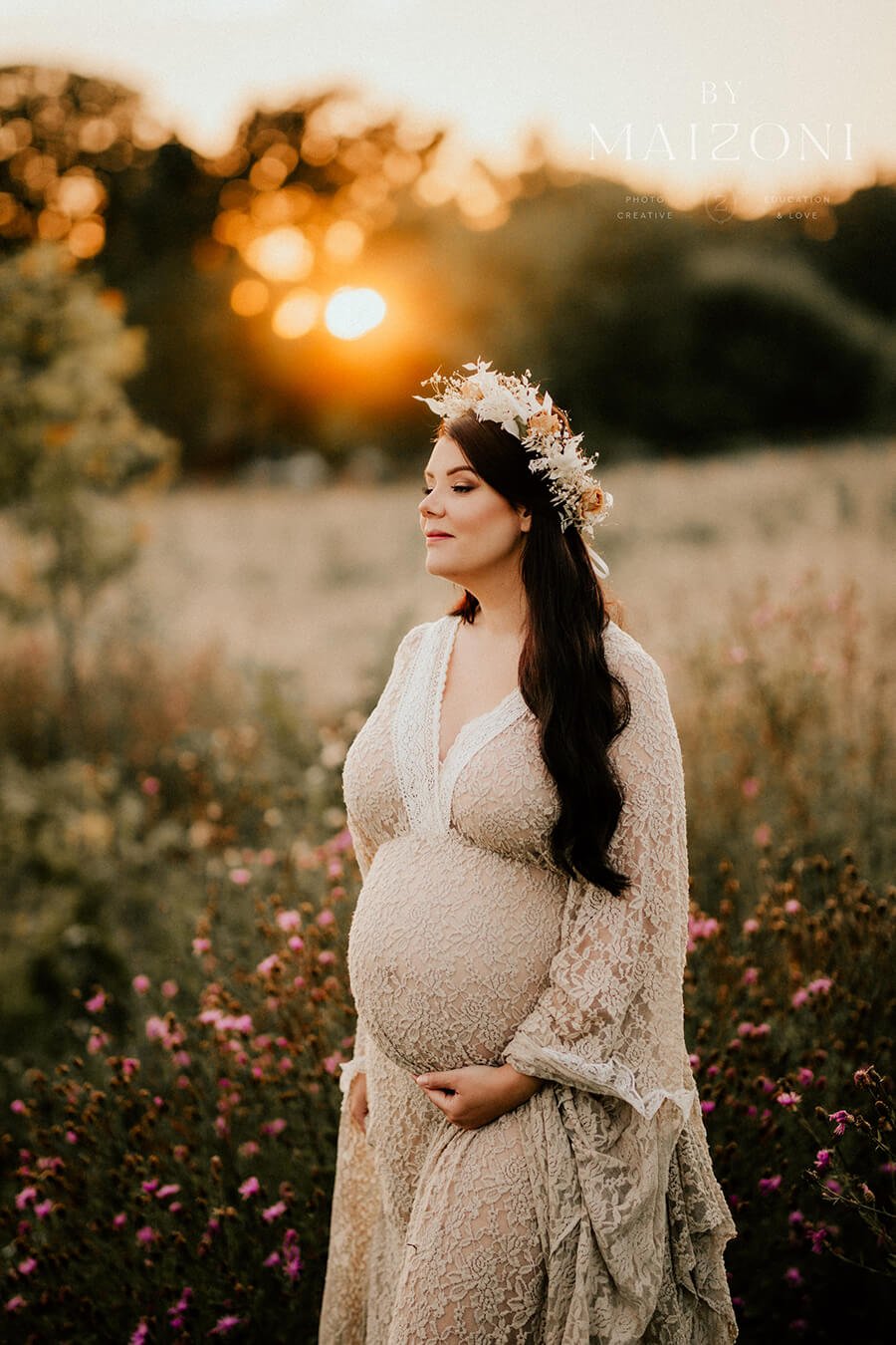 Boho Maternity Dress - Rome - Mii-Estilo.com