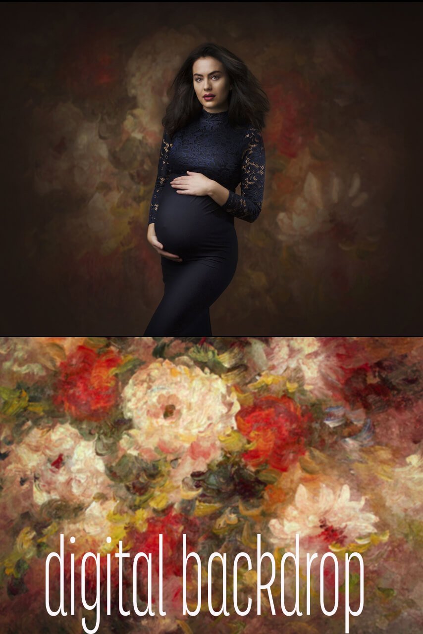 Digital Backdrop Scarlet by Danielle Hagens - Mii-Estilo.com