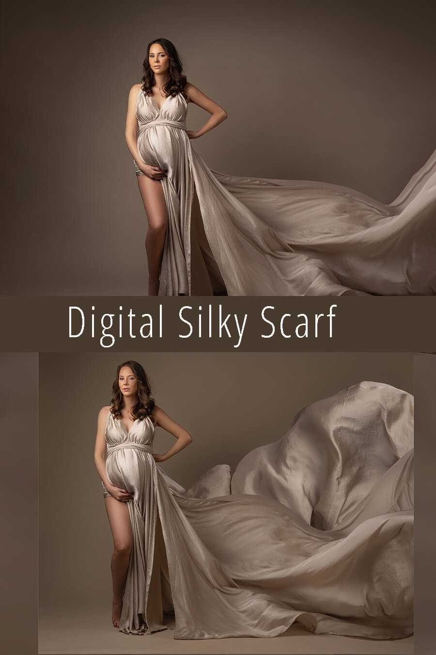 Digital Scarf Sand - Mii-Estilo.com