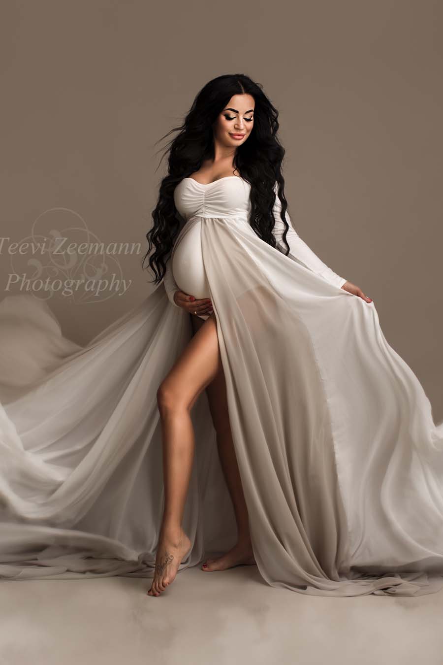 Gladiolus Maternity Dress - Mii-Estilo.com