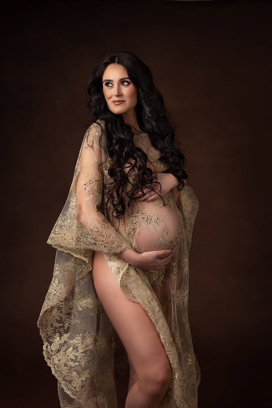 Mesh Golden Kaftan - Limited Stock - Mii-Estilo.com