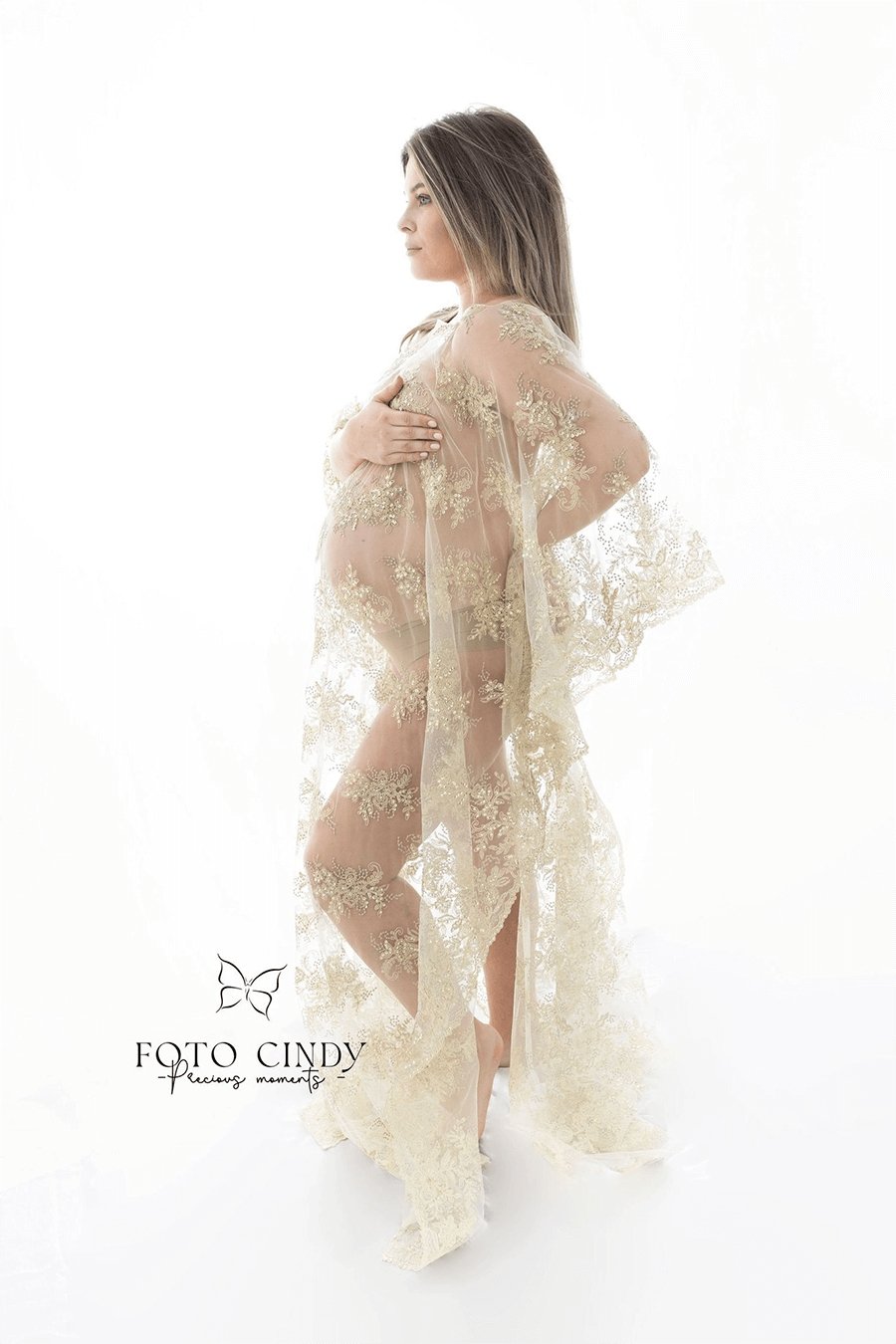 Mesh Golden Kaftan - Limited Stock - Mii-Estilo.com