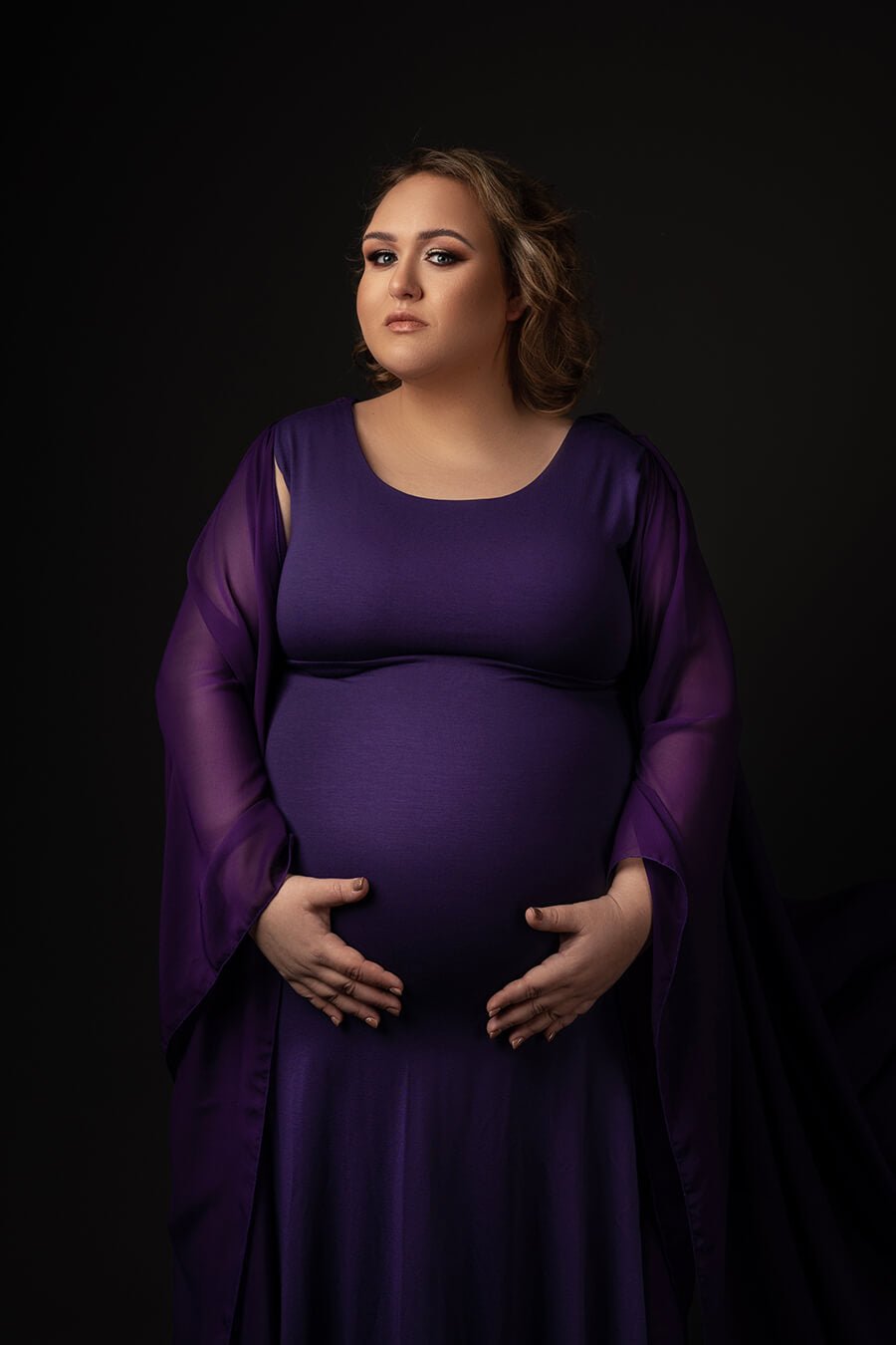 Senna Dress Purple Used XXXL - Mii-Estilo