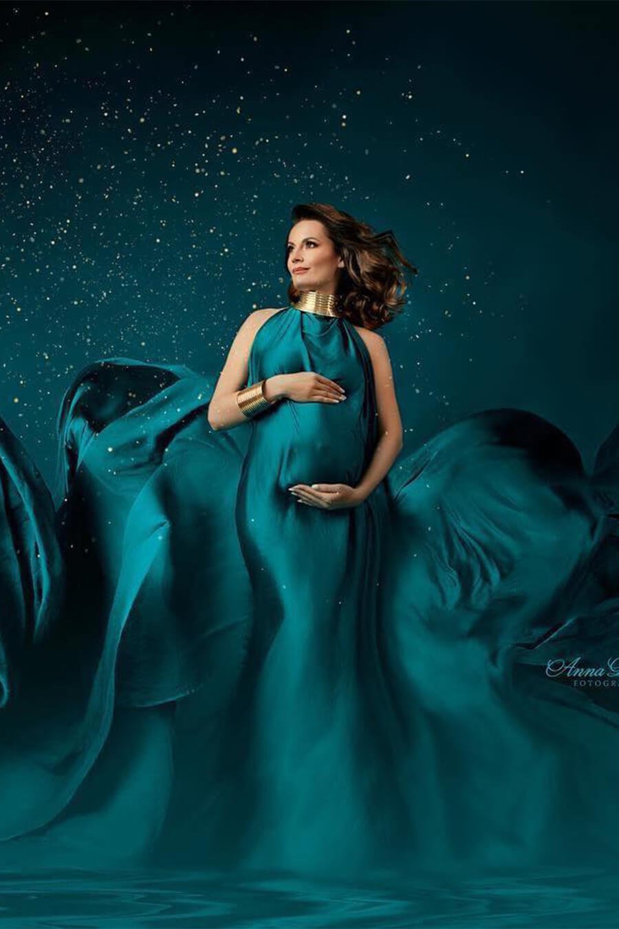 Silky Scarf Emerald (4 meter) - Mii-Estilo.com