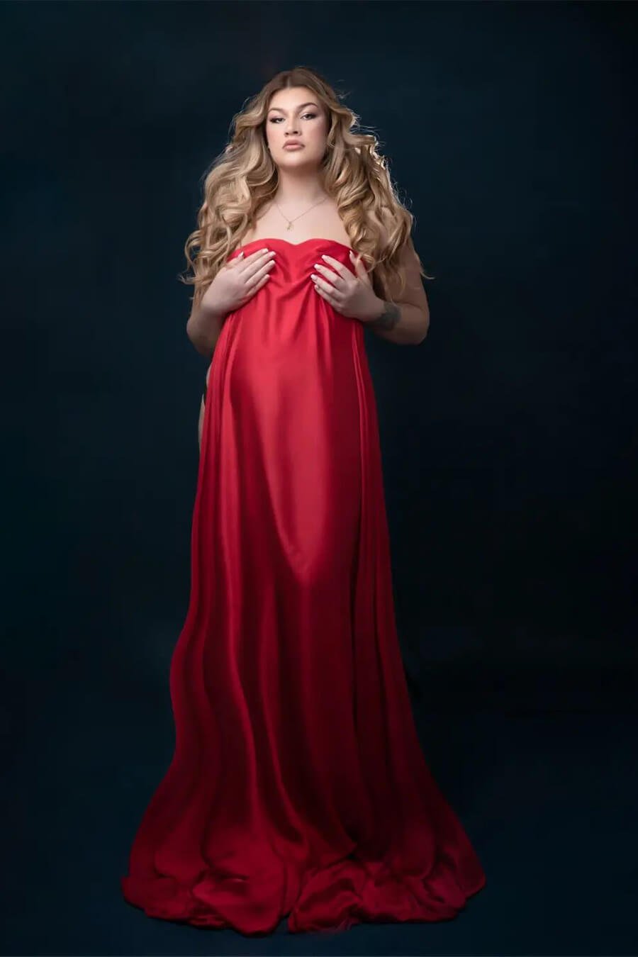Silky Scarf Red (4 meter) - Mii-Estilo.com