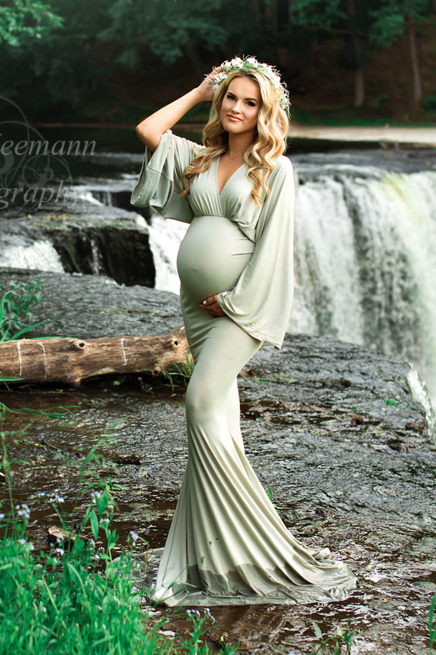 Zaria Dress Khaki - Mii-Estilo.com