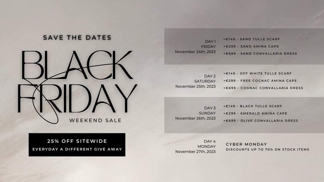 Black Friday 2023 - The most waited sale of the year is almost starting! - Studio Mulder