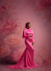Abruzzo Flower Handcrafted Canvas Style Digital Backdrops, Maternity Photoshoot Backgrounds, Flower Texture Overlays, Flower Fine Art Backdrop Designs, Photoshop Overlay Textures - Mii - Estilo