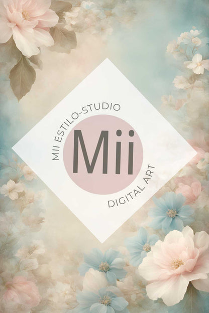 Alstroemeria Flower Handcrafted Canvas Style Digital Backdrops, Maternity Photoshoot Backgrounds, Flower Texture Overlays, Flower Fine Art Backdrop Designs, Photoshop Overlay Textures - Mii - Estilo