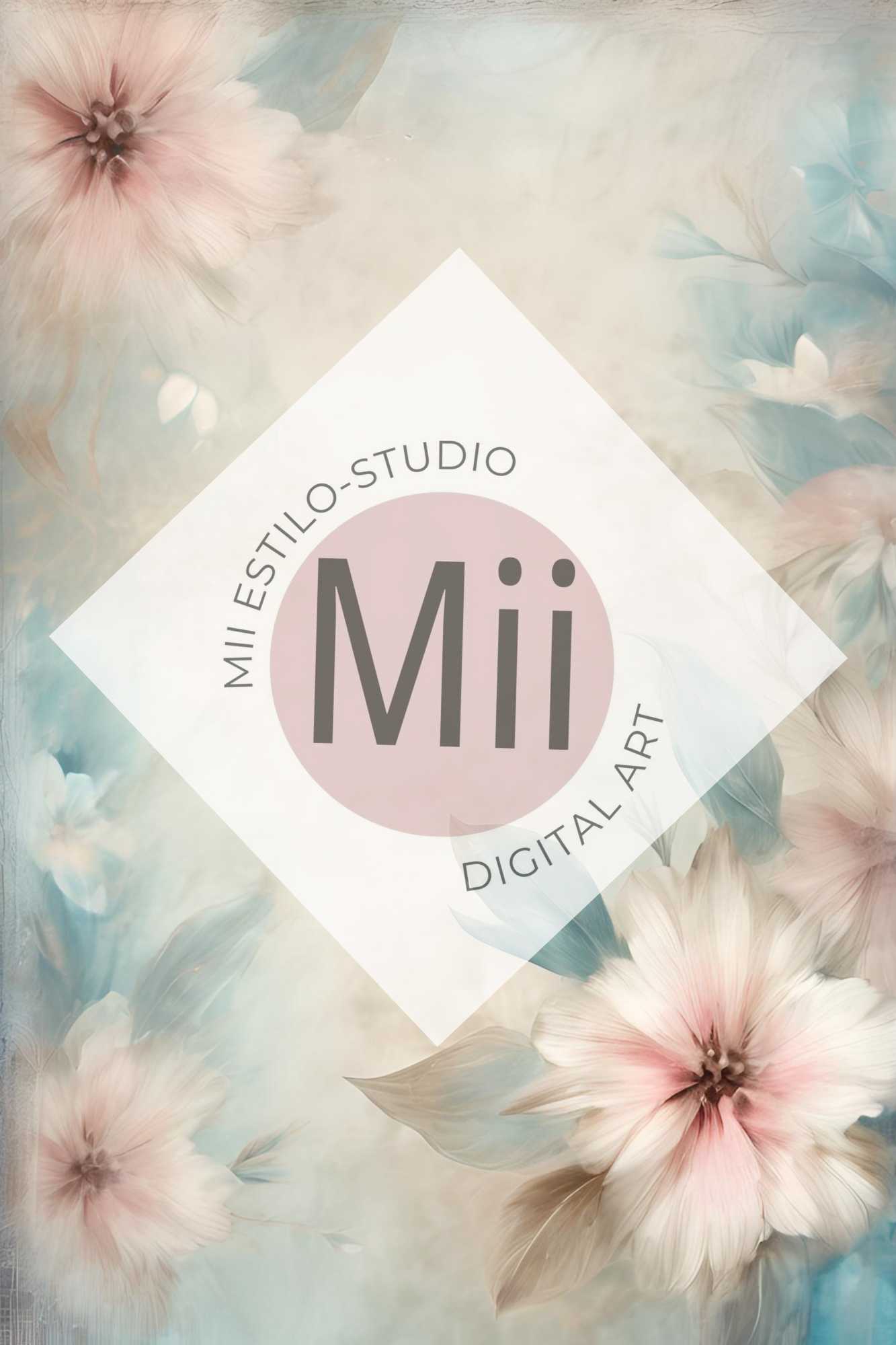 Alstroemeria Flower Handcrafted Canvas Style Digital Backdrops, Maternity Photoshoot Backgrounds, Flower Texture Overlays, Flower Fine Art Backdrop Designs, Photoshop Overlay Textures - Mii - Estilo