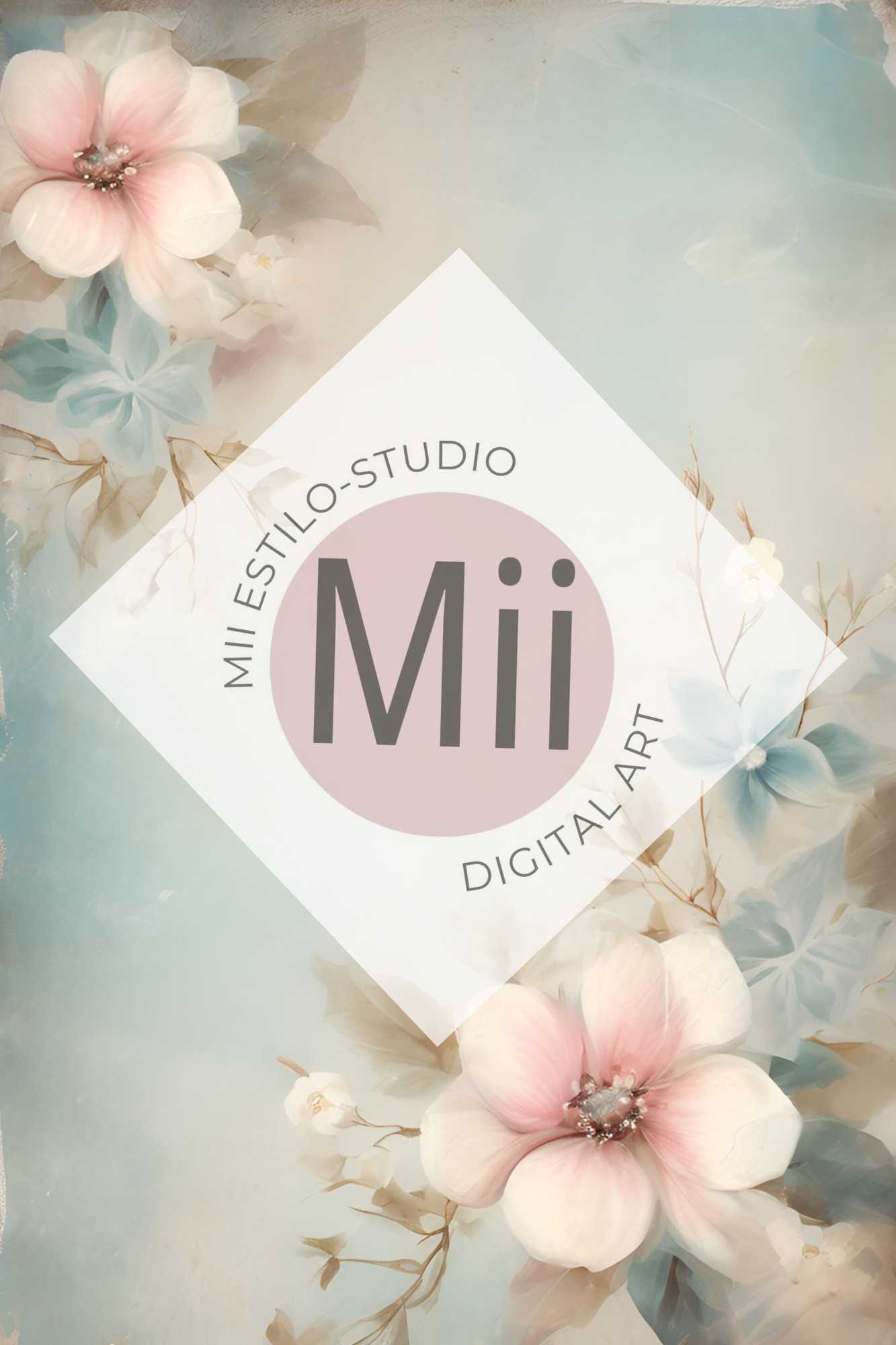 Alstroemeria Flower Handcrafted Canvas Style Digital Backdrops, Maternity Photoshoot Backgrounds, Flower Texture Overlays, Flower Fine Art Backdrop Designs, Photoshop Overlay Textures - Mii - Estilo