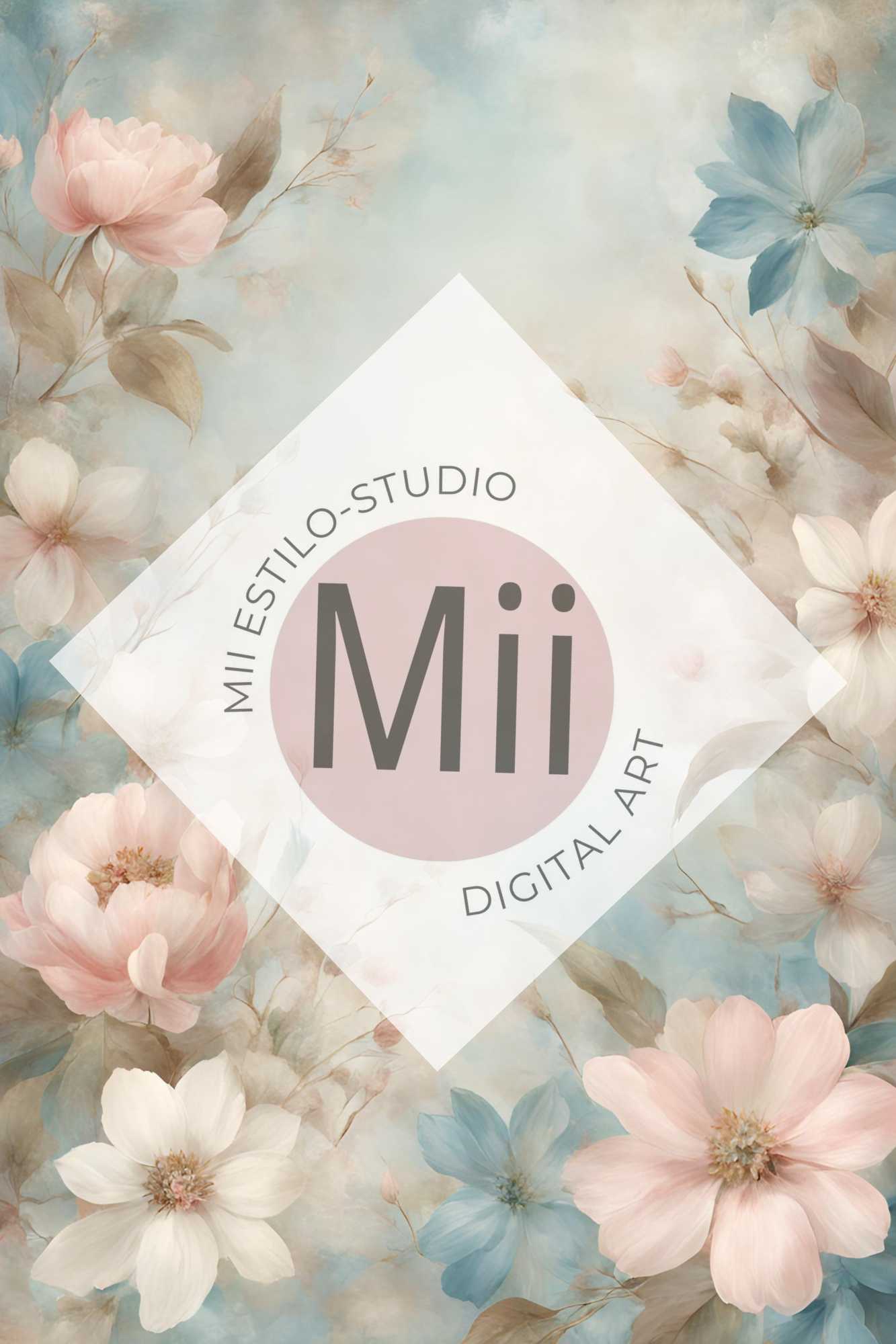 Alstroemeria Flower Handcrafted Canvas Style Digital Backdrops, Maternity Photoshoot Backgrounds, Flower Texture Overlays, Flower Fine Art Backdrop Designs, Photoshop Overlay Textures - Mii - Estilo