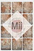 Amourette Rustic Aged Wall Digital Backdrop – Vintage Cracked & Weathered Texture for Photoshop - Mii - Estilo