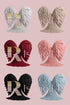 Angel Wings Overlay Set – 6 Soft Feathered Wings in White, Sand, Red, Dusty Pink, Black & Light Blue - Mii - Estilo