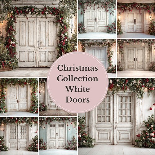 Elegant Fine Art Holiday Backgrounds for Portrait Photography - Mii - Estilo