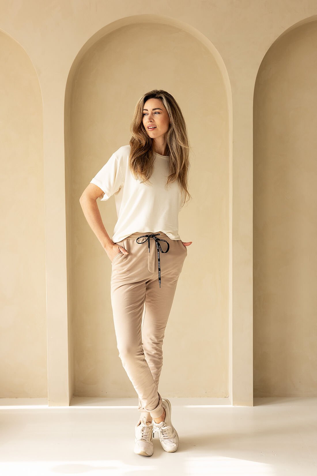 Loungewear: Spring Sweatpants SAND CLEARANCE SALE - Mii - Estilo
