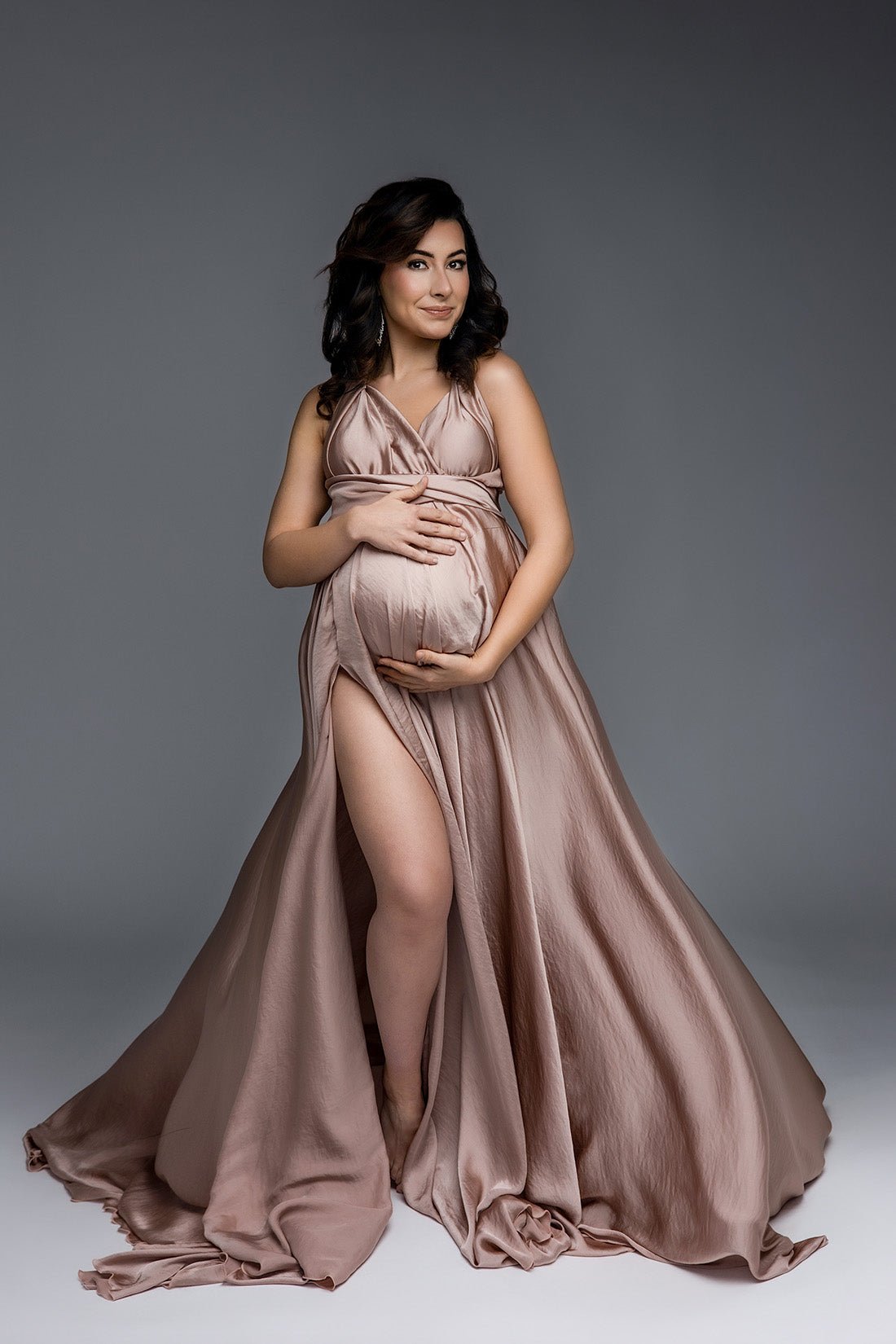 Silkfinity Dusty Pink Dress - RTS - Studio Mulder