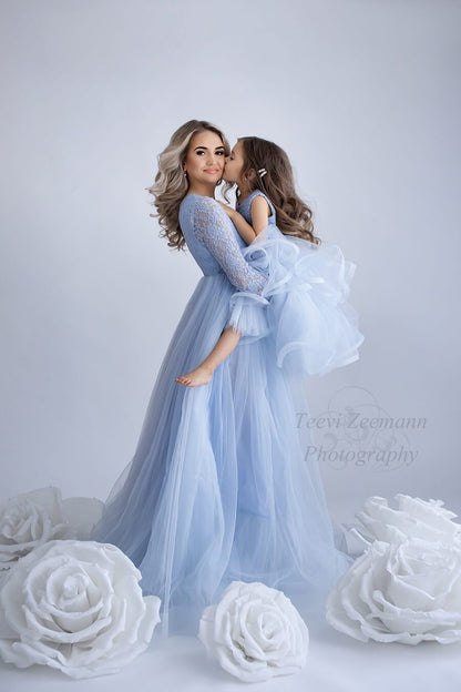 Alfazema Dress Light Blue - Mii-Estilo.com