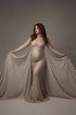 Astratia Maternity Dress - Sand - Mii-Estilo.com
