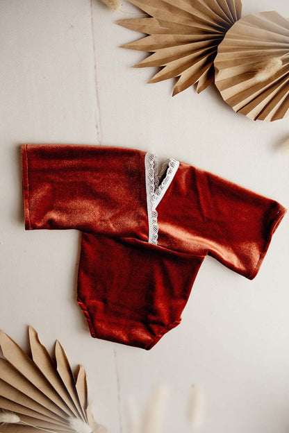 Baby Girl Romper Boho Velvet - Mii-Estilo.com