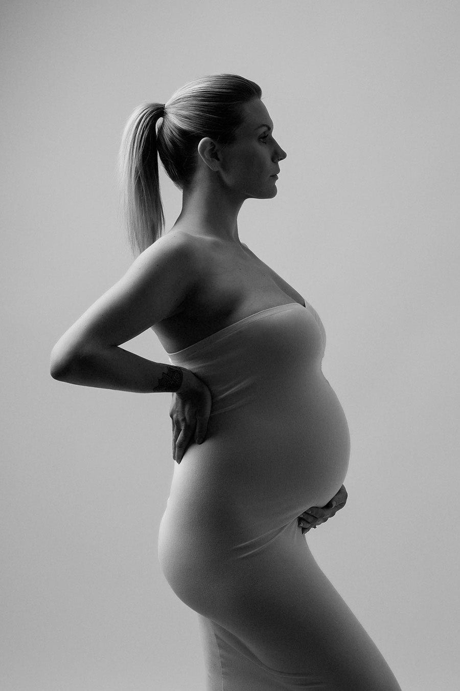 Calla Maternity Dress - Off White - Mii-Estilo.com