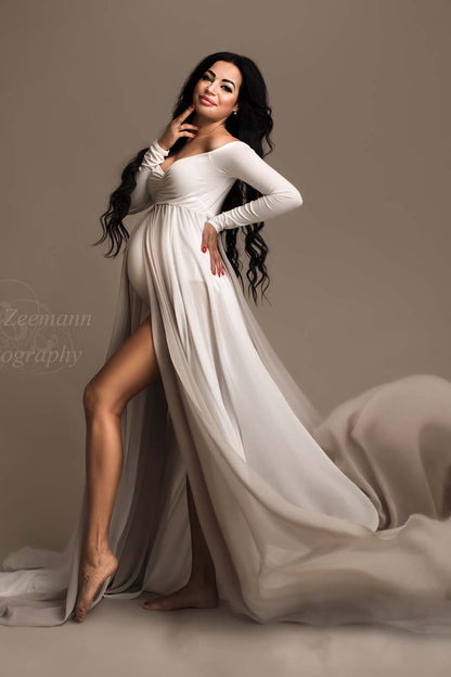 Gladiolus Maternity Dress - Mii-Estilo.com