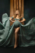 Hyacinth Maternity Dress - Azur - Mii-Estilo.com