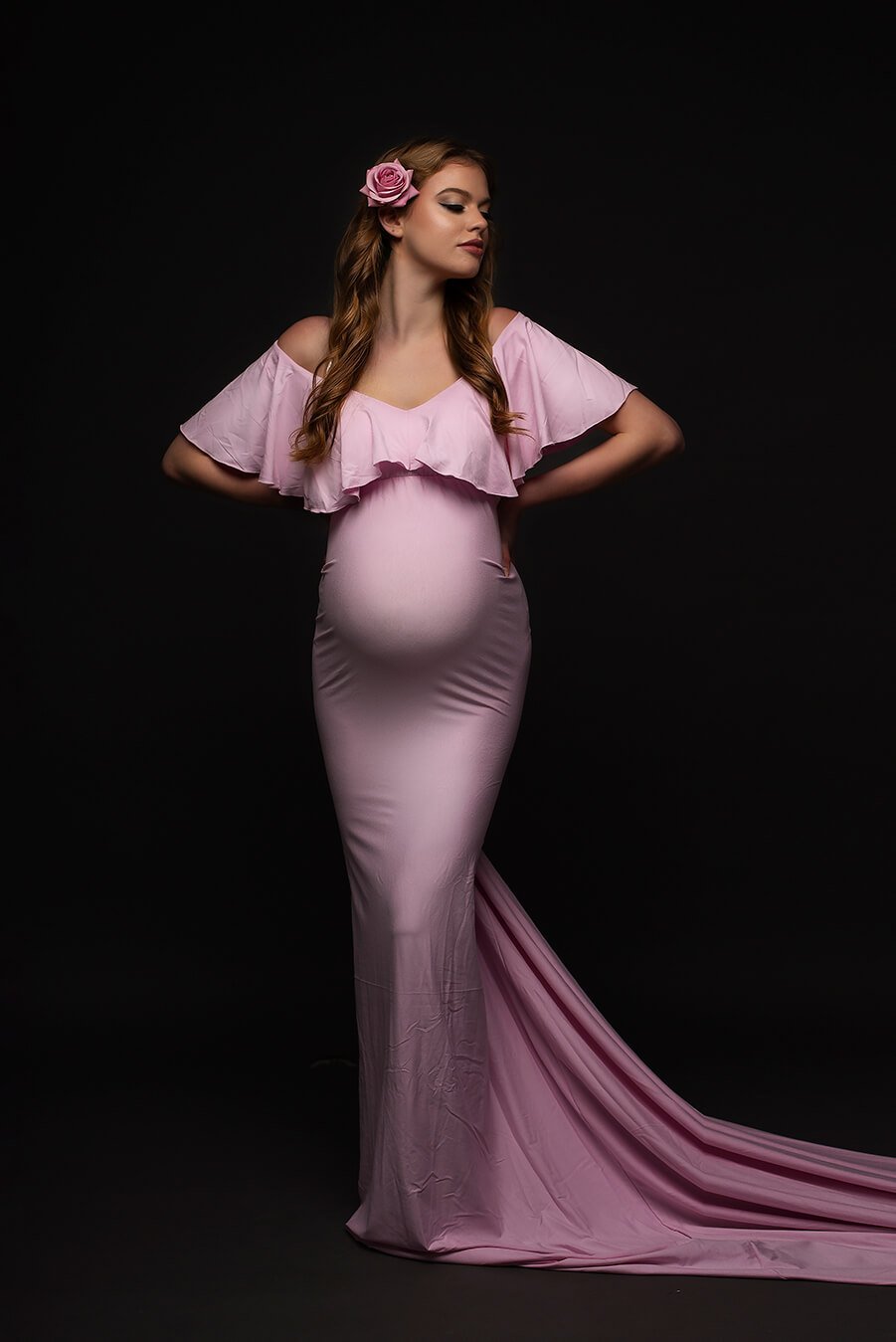 Peregrine Maternity Dress Light Pink CLEARANCE SALE - Mii-Estilo.com
