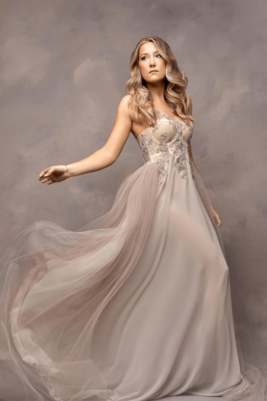 Rosamel Dress - Sand - Mii-Estilo.com
