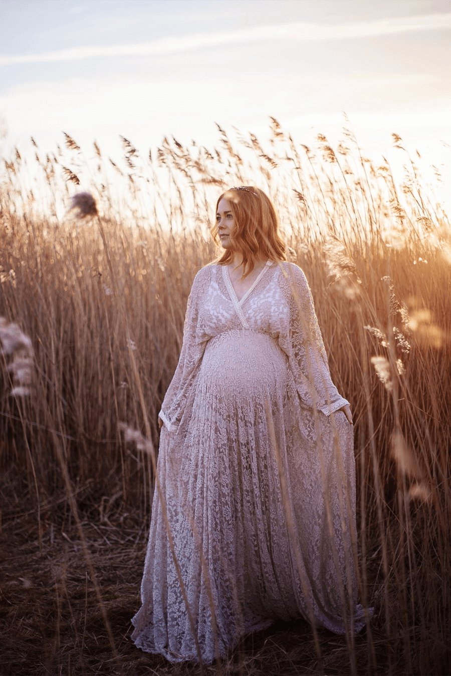 Rosella Maternity Dress - Sand - Mii-Estilo.com