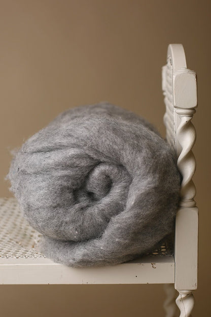 Wool Grey 70x140cm - Mii-Estilo.com